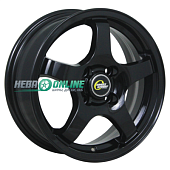 Литой диск Cross Street СR-14 6x15 4x100 ET 48 Dia 54.1 (черный глянцевый)