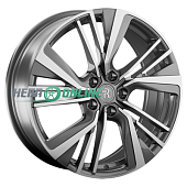 Литой диск Replay CHG13 7x19 5x114.3 ET 35 Dia 60.1 (чёрный глянцевый с полированной лицевой частью)