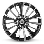 Литой диск КиК Flanker (КС751) 6.5x17 4x100 ET 43 Dia 60.1 (серебристый темный)