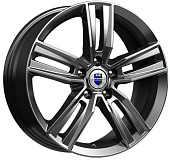 Литой диск КиК Танаис (КС750) 7x18 5x114.3 ET 38 Dia 67.1 (серебристый темный)