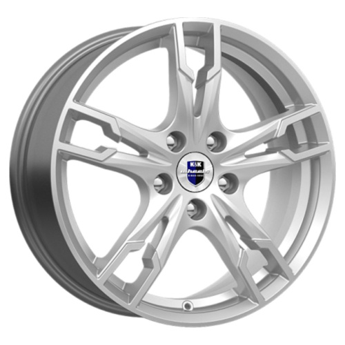 КиК Солар (КС875) 7x17 5x112 ET 45 Dia 66.6 (серебристый темный)
