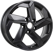 Литой диск KDW KD1642 6x16 114.3xКонус ET 5*114.3 Dia 43 (черный матовый)