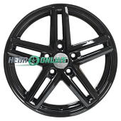 Литой диск NEO 660 6.5x16 5x105 ET 39 Dia 56.6 (черный глянцевый)