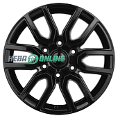Литой диск Khomen KHW1723 8x17 6x139.7 ET 38 Dia 67.1 (черный с полировкой)