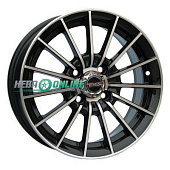 Литой диск Tech Line 302 5.5x13 4x98 ET 28 Dia 58.6 (черный глянцевый)