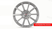Литой диск iFree Big Byz 7x17 5x108 ET 45 Dia 67.1 (чёрный глянцевый с полированной лицевой частью)