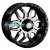 Диски LS Wheels LS1285 7x16 5x139.7 ET 5 Dia 108.1 (чёрный глянцевый с полированной лицевой частью)