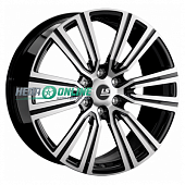 Литой диск LS Forged FG15 8.5x20 6x139.7 ET 25 Dia 106.1 (чёрный глянцевый с полированной лицевой частью)