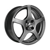 Литой диск X Trike X-118 6x15 4x98 ET 35 Dia 58.5 (черный с полированной лицевой частью)