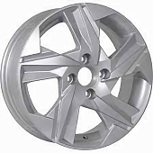 Литой диск KDW KD1520 6x15 4x100 ET 4*100 Dia 45 (черный)