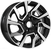 Литой диск KDW KD1420 5.5x14 4x98 ET 35 Dia 58.5 (серый)