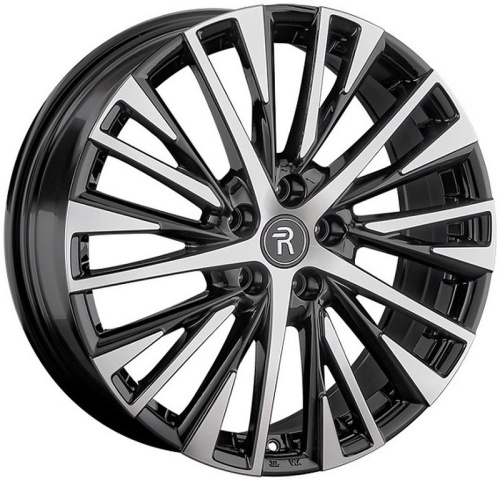 Replay GL68 8x21 5x108 ET 45 Dia 63.3 (чёрный глянцевый с полированной лицевой частью)
