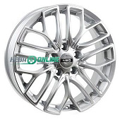 Литой диск NEO 781 6.5x17 4x100 ET 43 Dia 60.1 (чёрный с полированной лицевой частью)