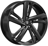 Литой диск КиК Premium Series КР002 7x19 5x108 ET 36 Dia 65.1 (черный матовый)