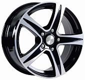 Литой диск Скад Сакура 6.5x15 5x112 ET 43 Dia 57.1 (серебристый)