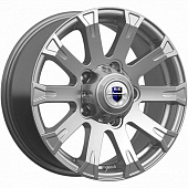 Литой диск КиК Байкал (КС601) 7x16 5x139.7 ET 35 Dia 98.1 (серебристый темный)