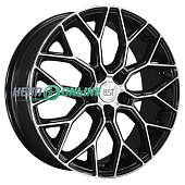 Литой диск RST R 198 6.5x18 5x114.3 ET 37 Dia 66.5 (чёрный с полированной лицевой частью)