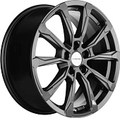 Литой диск Khomen KHW 1808 7.5x18 5x110 ET 40 Dia 67.1 (черный с полировкой)