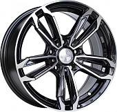 Литой диск Race Ready CSS3356 7x16 114.3xКонус ET 5*114.3 Dia 40 (черный глянцевый с алмазной проточкой по ободу)