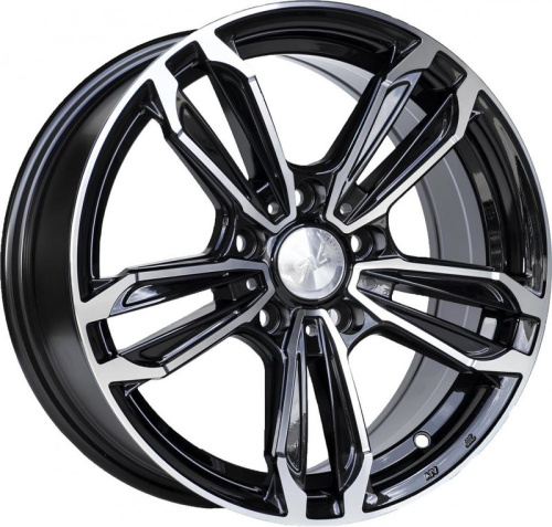 Race Ready CSS3356 7x16 114.3xКонус ET 5*114.3 Dia 40 (черный глянцевый с алмазной проточкой по ободу)