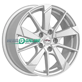 Литой диск iFree Зиплайн 6.5x16 5x108 ET 33 Dia 60.1 (серебристый темный)