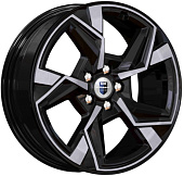 Литой диск КиК Кайан (КС101) 7.5x18 5x108 ET 5*108 Dia 33 (серебристый темный)