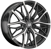 Литой диск LS FlowForming RC84 8.5x19 5x114.3 ET 45 Dia 67.1 (серебристый матовый с полированной лицевой частью)