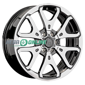 Литой диск LS Forged LS FG20 8x18 6x139.7 ET 36 Dia 100.1 (серебристый матовый темный)
