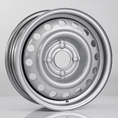 Штампованный диск Trebl 53C41G 5.5x14 4x108 ET 41 Dia 63.3 (серебристый)