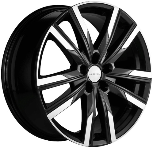 Khomen KHW1905 7.5x19 5x108 ET 36 Dia 65.1 (черный с полировкой)