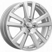 Литой диск iFree Original КС874 6.5x17 4x100 ET 43 Dia 60.1 (черный с полированной лицевой частью)