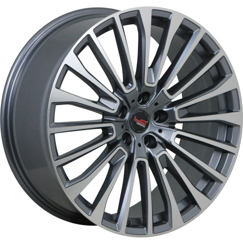 Диски LegeArtis Concept B540 10.5x22 5x112 ET 43 Dia 66.6 (серый темный глянцевый полностью полированнный)