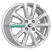Литой диск КиК КС1026 6.5x16 4x100 ET 50 Dia 60.1 (черный с полированной лицевой частью)