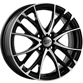 Литой диск Wheels UP Up111 6x16 4x100 ET 45 Dia 60.1 (черный глянцевый)