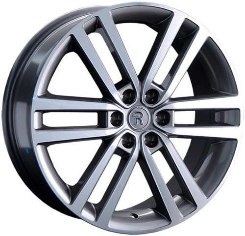 Replay KI387 7.5x19 6x114.3 ET 46 Dia 67.1 (серый темный глянцевый с полированной лицевой частью)