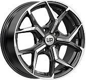 Литой диск Wheels UP Up120 6.5x16 5x112 ET 46 Dia 57.1 (черный глянцевый)