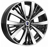 Литой диск КиК Марвел (КС881) 7.5x19 114.3xКонус ET 5*114.3 Dia 35 (серебристый темный)