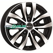Литой диск Mak Load 5 7x17 5x120 ET 55 Dia 65.1 (черный глянцевый)