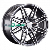 Литой диск LS Wheels LS832 6x14 4x98 ET 38 Dia 58.6 (серый темный глянцевый полностью полированнный)