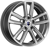 Литой диск КиК Каланг (КС1086) 6.5x17 5x108 ET 33 Dia 60.1 (черный с полированной лицевой частью)