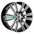 Диски LS Forged FG15 7.5x18 6x139.7 ET 25 Dia 106.1 (чёрный глянцевый с полированной лицевой частью)