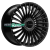 Khomen KHW2008 8.5x20 5x112 ET 38 Dia 66.6 (серый матовый с полированной лицевой частью)