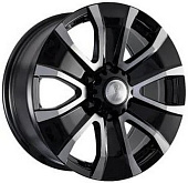 Литой диск Race Ready CSS9030 8x18 6x139.7 ET 20 Dia 106.1 (черный глянцевый с алмазной проточкой по ободу)