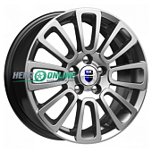 КиК Неман (КС717) 6x15 100xКонус ET 4*100 Dia 37 (черный с полированной лицевой частью) Литой диск КиК Неман (КС717) 6x15 100xКонус ET 4*100 Dia 37 (черный с полированной лицевой частью)