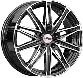 Литой диск iFree Виар 6.5x17 5x108 ET 33 Dia 60.1 (черный с полированной лицевой частью)