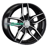 Литой диск LS Wheels LS881 8.5x18 5x114.3 ET 30 Dia 66.6 (черный матовый)