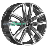 Литой диск КиК Premium Series КР014 8x20 5x108 ET 36 Dia 65.1 (черный матовый)