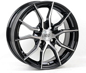 Литой диск RST R 014 5.5x14 4x98 ET 33 Dia 58.6 (черный глянцевый)