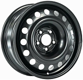 Штампованный диск Trebl X40958 6.5x17 5x114.3 ET 45 Dia 54.1 (черный глянцевый)