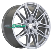 Литой диск Khomen KHW1904 8.5x19 5x112 ET 38 Dia 66.6 (серый с полированной лицевой частью)